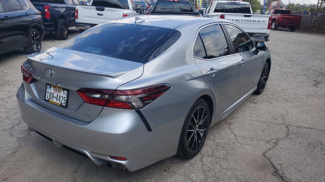 Used Car 2022 Toyota Camry  Se 4dr Sedan For Sale Under $25,000 In San Antonio, Texas