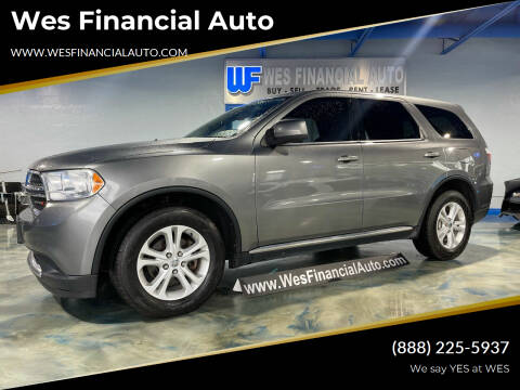 2013 Dodge Durango for sale at Wes Financial Auto in Dearborn Heights MI