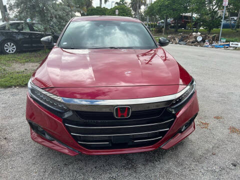 2021 Honda Accord for sale at Guru Auto Sales in Miramar FL