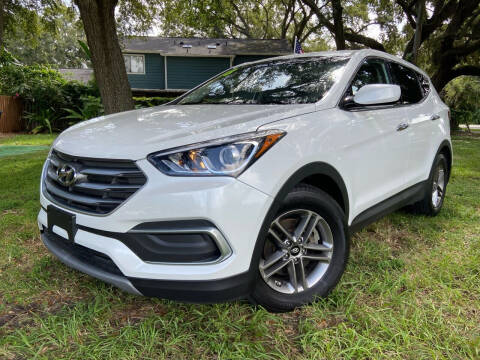 2018 Hyundai Santa Fe Sport for sale at LATINOS MOTOR OF ORLANDO in Orlando FL