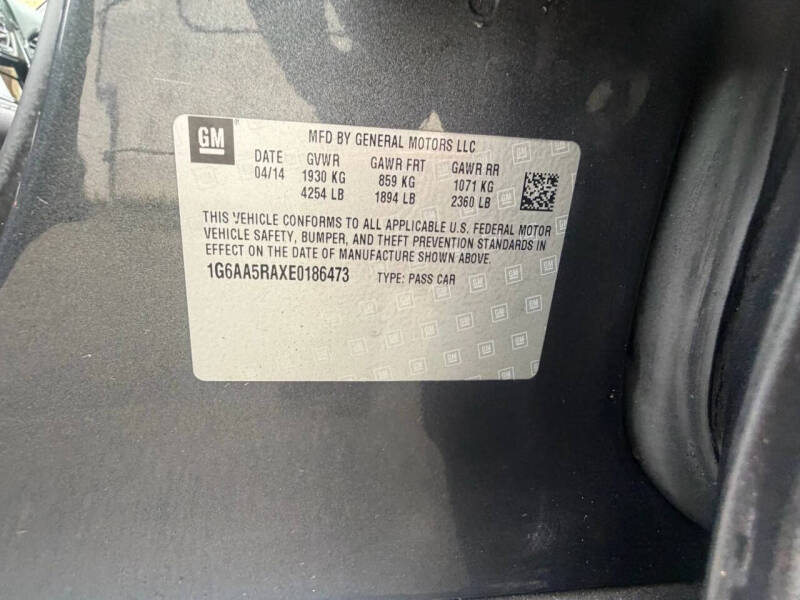 2014 Cadillac ATS 2.5L