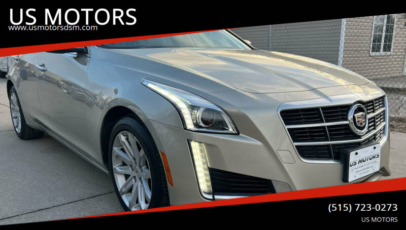 2014 Cadillac CTS for sale at US MOTORS in Des Moines IA