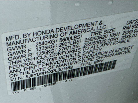 2023 Acura MDX w/Tech