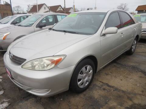 2002 Toyota Camry for sale at Bells Auto Sales in Hammond IN