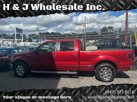 2013 Ford F-150 for sale at H & J Wholesale Inc. in Charleston SC