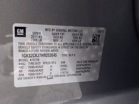 2017 GMC Yukon Denali