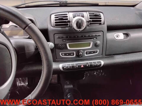 2009 Smart fortwo passion cabriolet