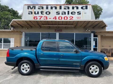 2001 Ford Explorer Sport Trac for sale at Mainland Auto Sales Inc in Daytona Beach FL