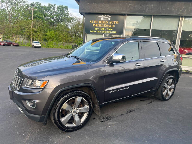 2015 Jeep Grand Cherokee for sale at Suburban Auto Wholesale LLC in Eastpointe MI