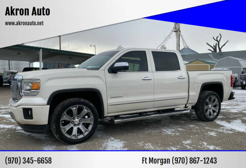 2015 GMC Sierra 1500 for sale at Akron Auto - Fort Morgan in Fort Morgan CO