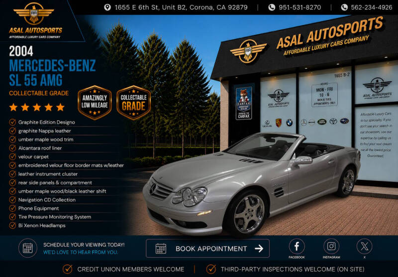 2004 Mercedes-Benz SL-Class SL 55 AMG