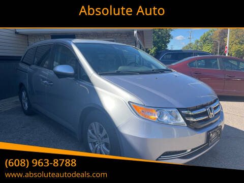 2017 Honda Odyssey for sale at Absolute Auto in Baraboo WI