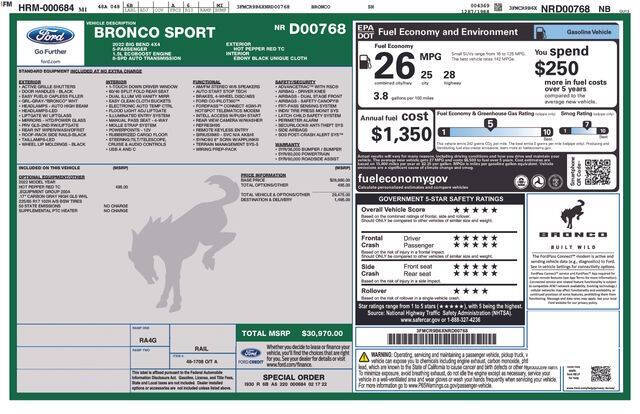 2022 Ford Bronco Sport Big Bend