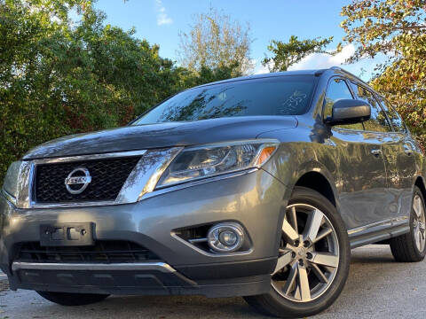 2016 Nissan Pathfinder for sale at HIGH PERFORMANCE MOTORS in Hollywood FL