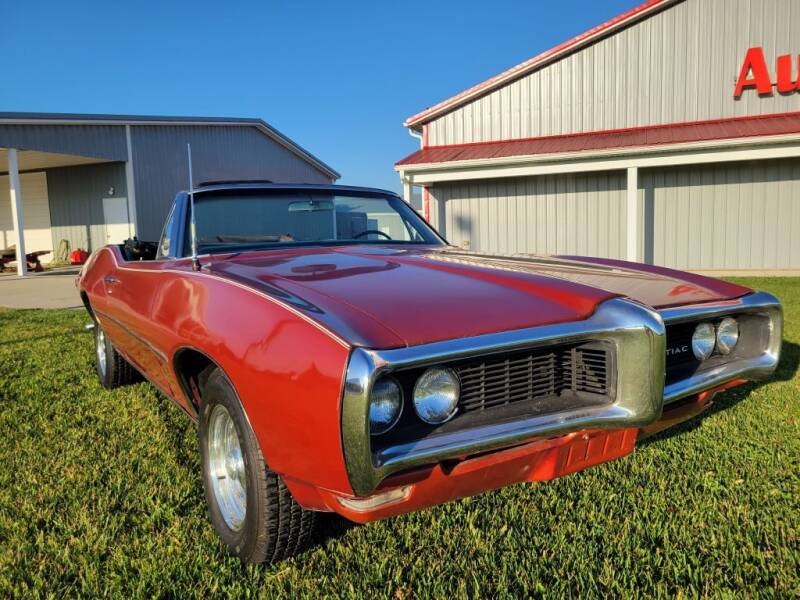 1968 Pontiac Le Mans for sale at Custom Rods and Muscle in Celina OH