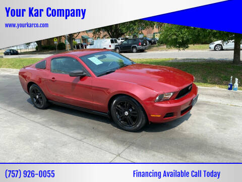 2012 Ford Mustang for sale at Your Kar Company in Norfolk VA