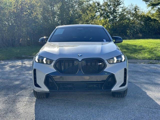 Used 2024 BMW X6 M60i with VIN 5UX43EX01R9V21389 for sale in Schererville, IN