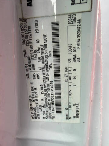 2014 Ford E-Series E-150