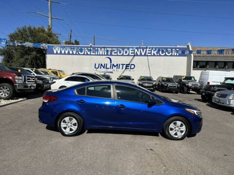 2017 Kia Forte for sale at Unlimited Auto Sales in Denver CO