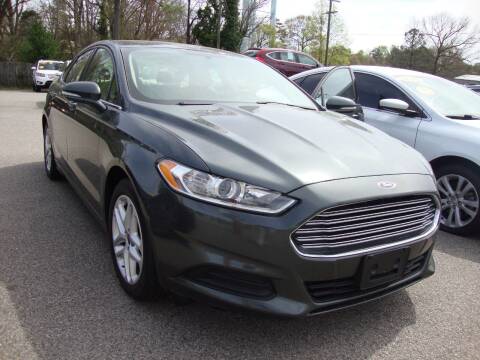 2015 Ford Fusion for sale at Easy Ride Auto Sales Inc in Chester VA