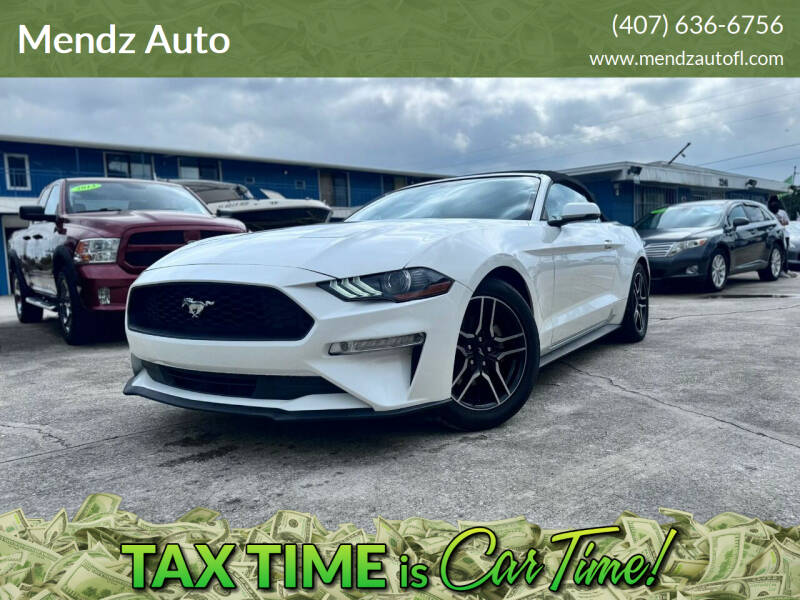 2019 Ford Mustang for sale at Mendz Auto in Orlando FL