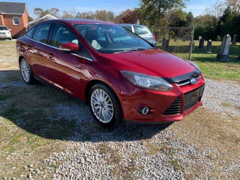 2013 Ford Focus for sale at RJ Cars & Trucks LLC in Clayton NC