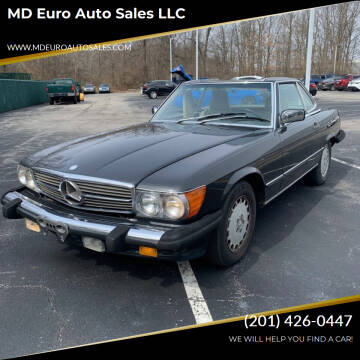 1989 Mercedes-Benz 560-Class for sale at MD Euro Auto Sales LLC in Hasbrouck Heights NJ