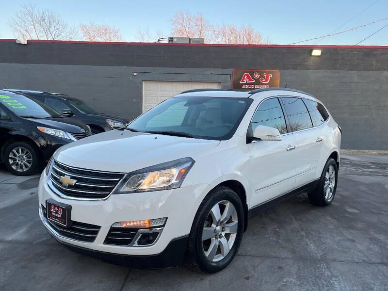 2015 Chevrolet Traverse for sale at A & J AUTO SALES in Eagle Grove IA