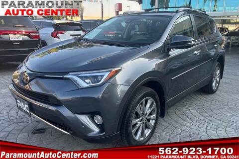 2016 Toyota RAV4 for sale at PARAMOUNT AUTO CENTER in Downey CA