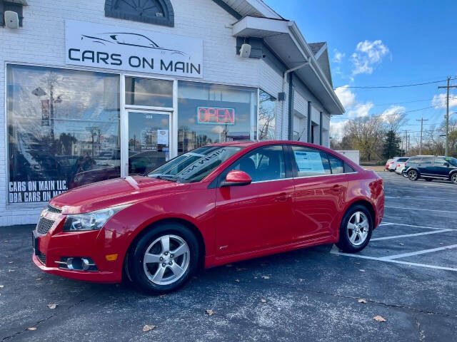 2013 Chevrolet Cruze for sale at Cars On Main in Findlay, OH