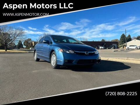 2009 Honda Civic for sale at Aspen Motors LLC in Denver CO