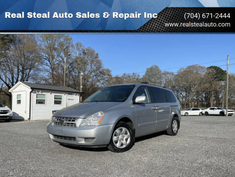 2010 Kia Sedona for sale at Real Steal Auto Sales & Repair Inc in Gastonia NC