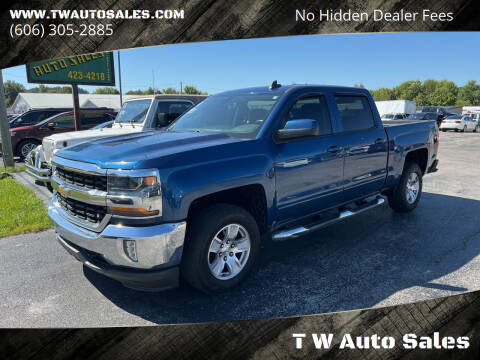 2016 Chevrolet Silverado 1500 for sale at T W Auto Sales in Science Hill KY