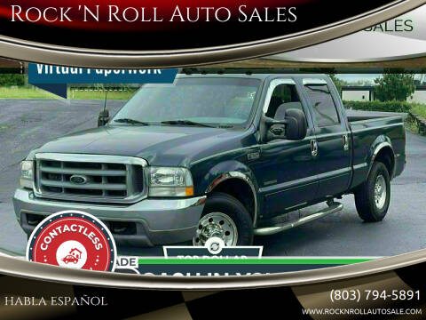 2002 Ford F-250 Super Duty for sale at Rock 'N Roll Auto Sales in West Columbia SC