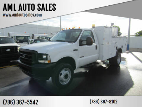 2004 Ford F-450 Super Duty for sale at AML AUTO SALES - Utility Trucks in Opa-Locka FL