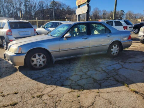 2002 Acura RL for sale at DREWS AUTO SALES INTERNATIONAL BROKERAGE in Atlanta GA