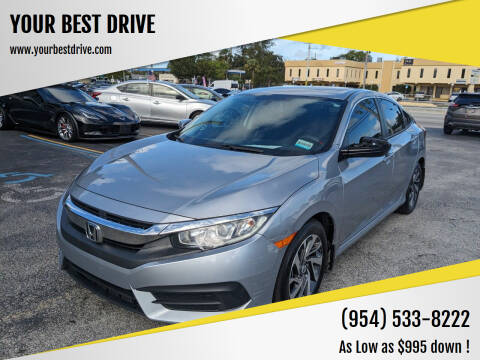 2018 Honda Civic for sale at YOUR BEST DRIVE in Oakland Park FL
