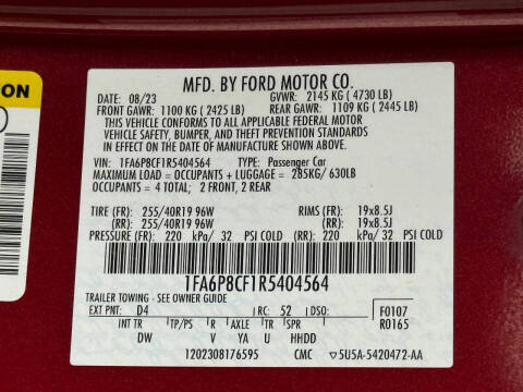 2024 Ford Mustang GT Premium