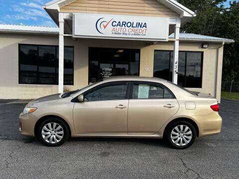 2013 Toyota Corolla for sale at Carolina Auto Credit in Youngsville NC