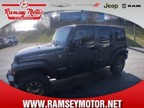 2017 Jeep Wrangler Unlimited for sale at RAMSEY MOTOR CO in Harrison AR