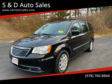 2016 Chrysler Town and Country for sale at S & D Auto Sales in Maynard MA