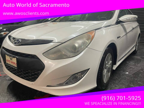 2015 Hyundai Sonata Hybrid for sale at Auto World of Sacramento Stockton Blvd in Sacramento CA