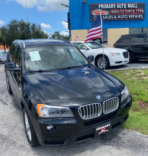 2014 BMW X3 for sale at Primary Auto Mall in Fort Myers, FL