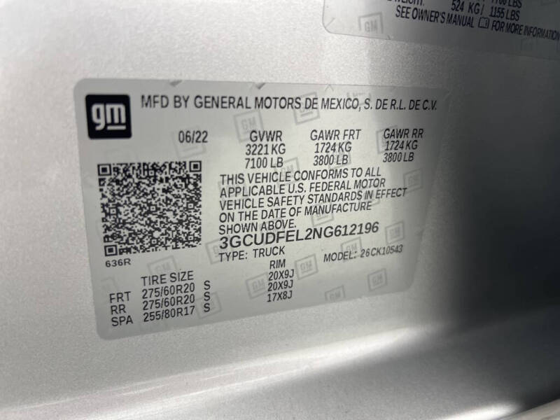 2022 Chevrolet Silverado 1500