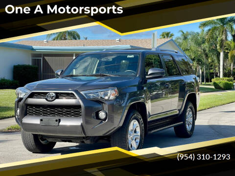 2018 Toyota 4Runner SR5