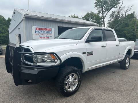 2016 RAM 2500 for sale at HOLLINGSHEAD MOTOR SALES in Cambridge OH