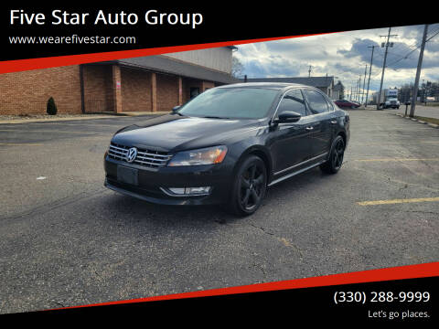 2012 Volkswagen Passat for sale at Five Star Auto Group in North Canton OH