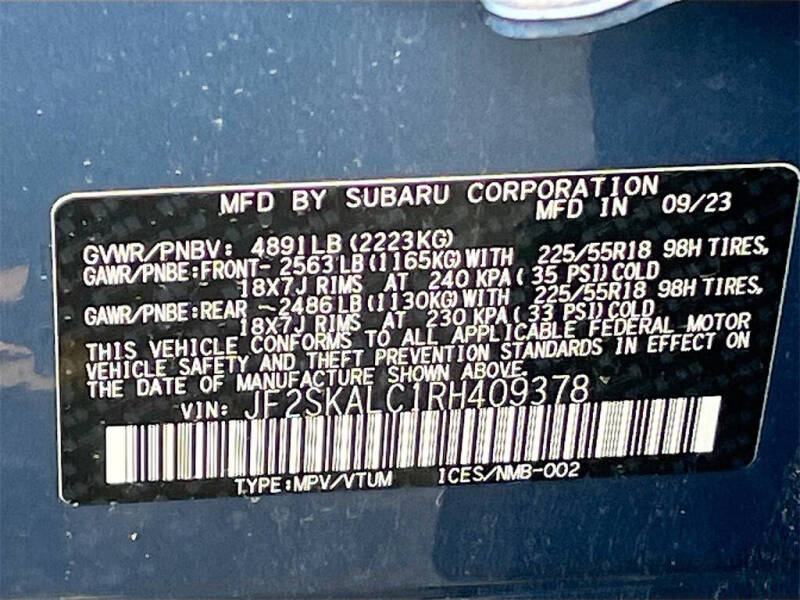 2024 Subaru Forester Limited