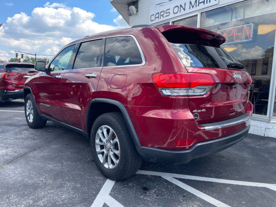 2015 Jeep Grand Cherokee for sale at Cars On Main in Findlay, OH