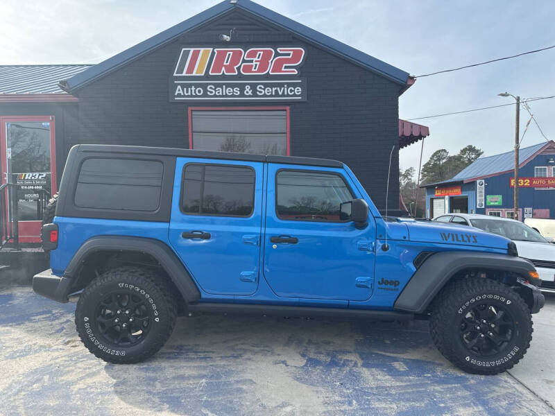 2022 Jeep Wrangler Unlimited for sale at r32 auto sales in Durham NC